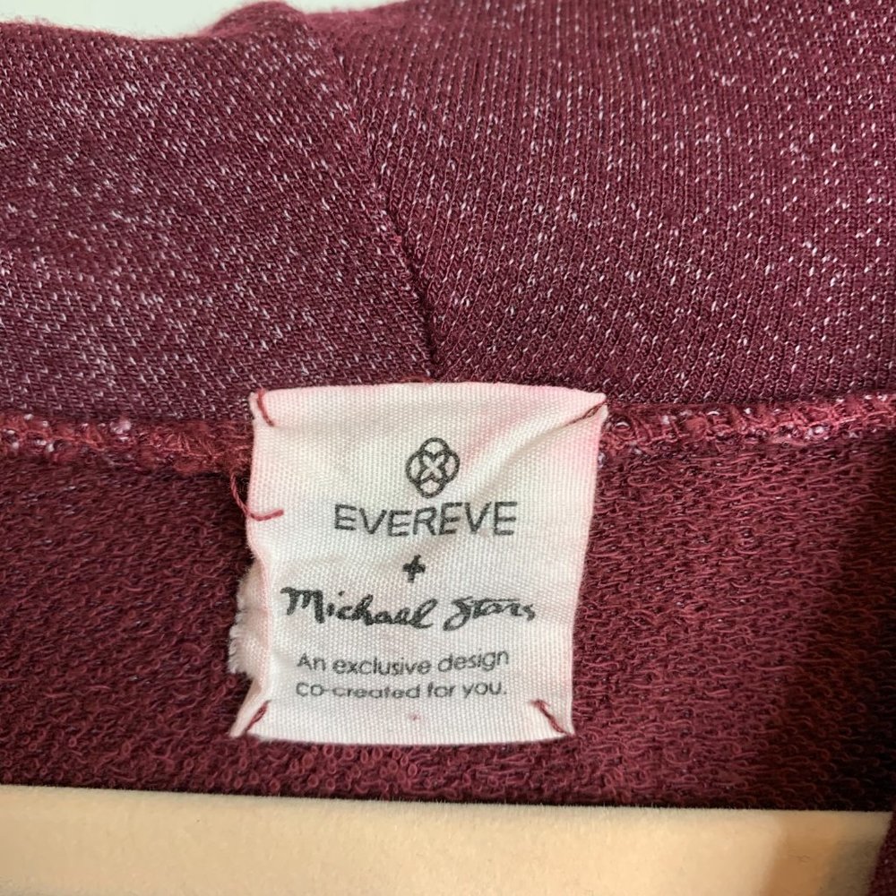 Michael Stars Burgundy Cowl Neck Sweater Dress - Picture 4 of 7
